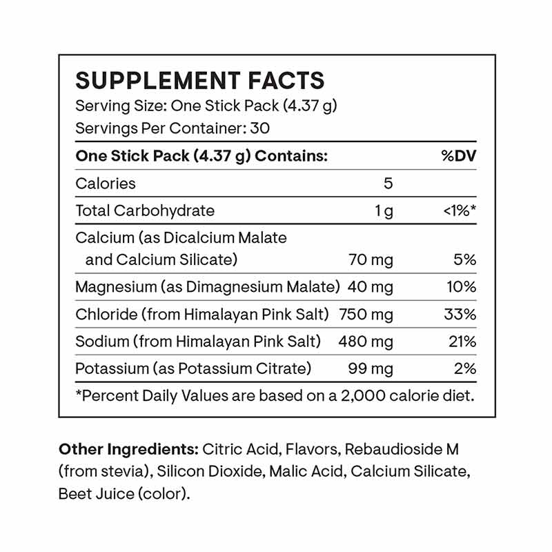Daily Electrolytes, Watermelon, 30 Packets, by Thorne Research, image #3