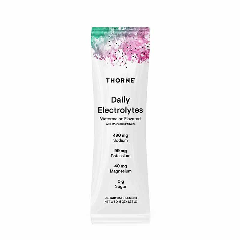 Daily Electrolytes, Watermelon, Single Packet, by Thorne Research