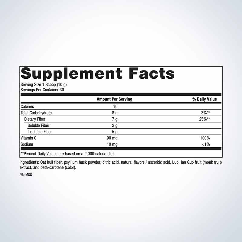 Daily Fiber Boost, 30 Servings, by Metagenics, image #2