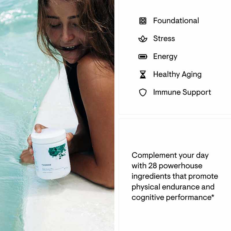 Daily Greens Plus, by Thorne Research, image #2