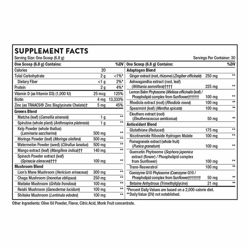 Daily Greens Plus, by Thorne Research, image #4