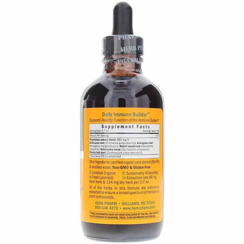 Daily Immune Builder, 4 Oz, by Herb Pharm, image #2