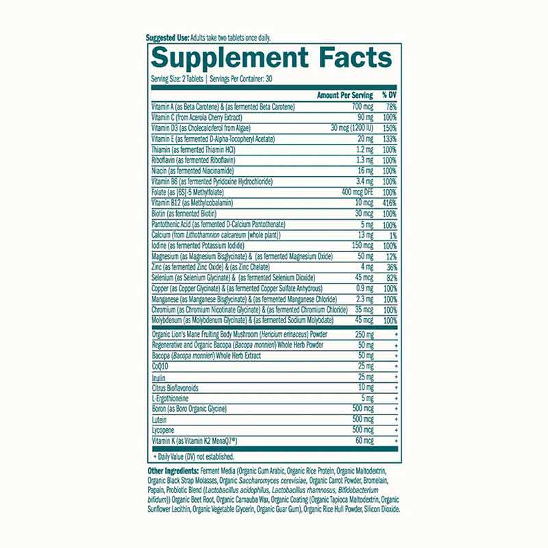 Daily Men's 50+ Multi, 60 Tablets, by True Grace, image #2