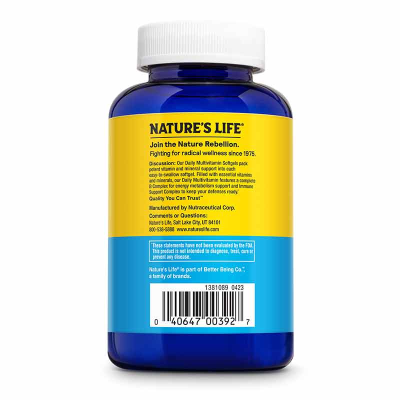 Daily Multivitamin Softgels, 120 Softgels, by Natures Life, image #2