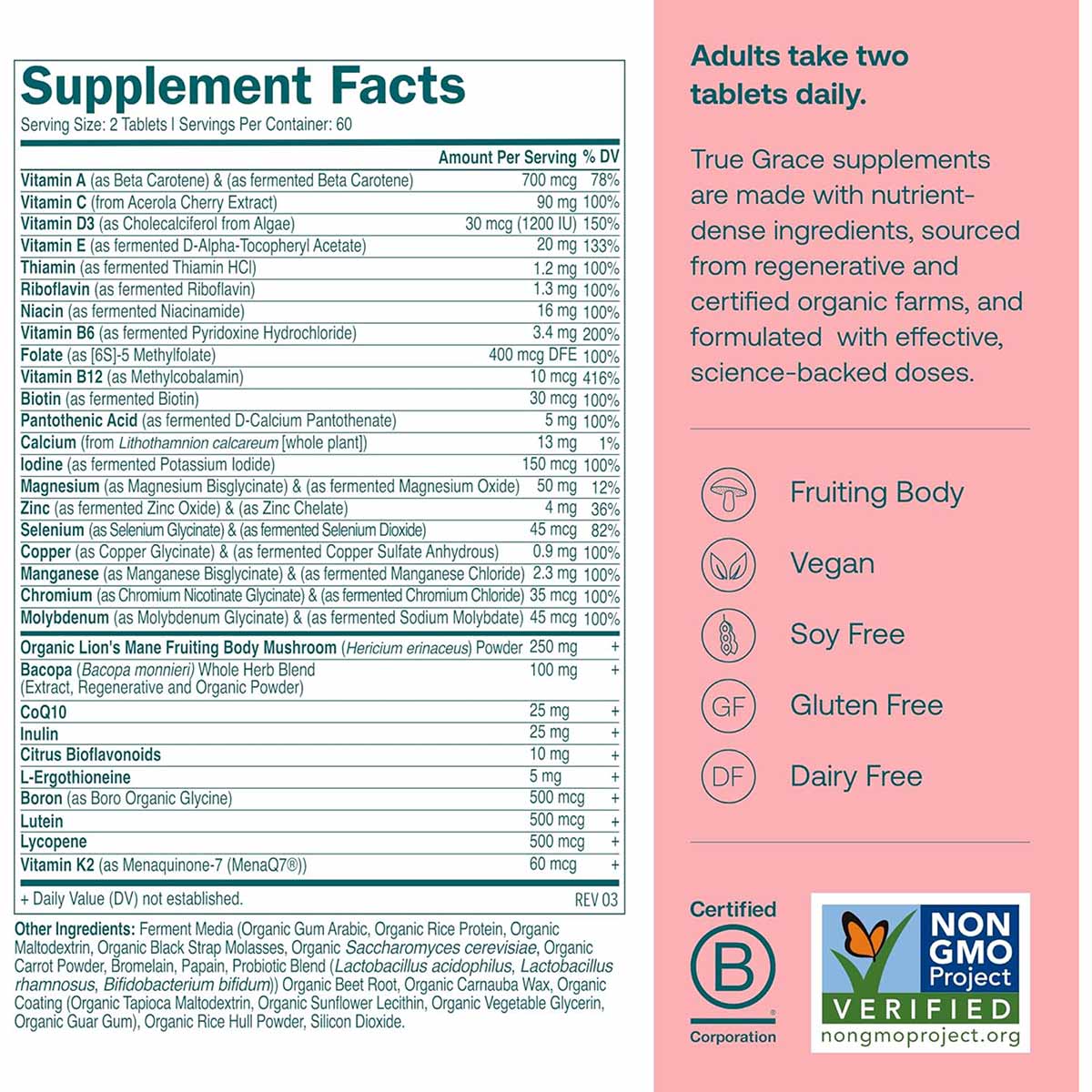 Daily Women's 50+ Multi, by True Grace