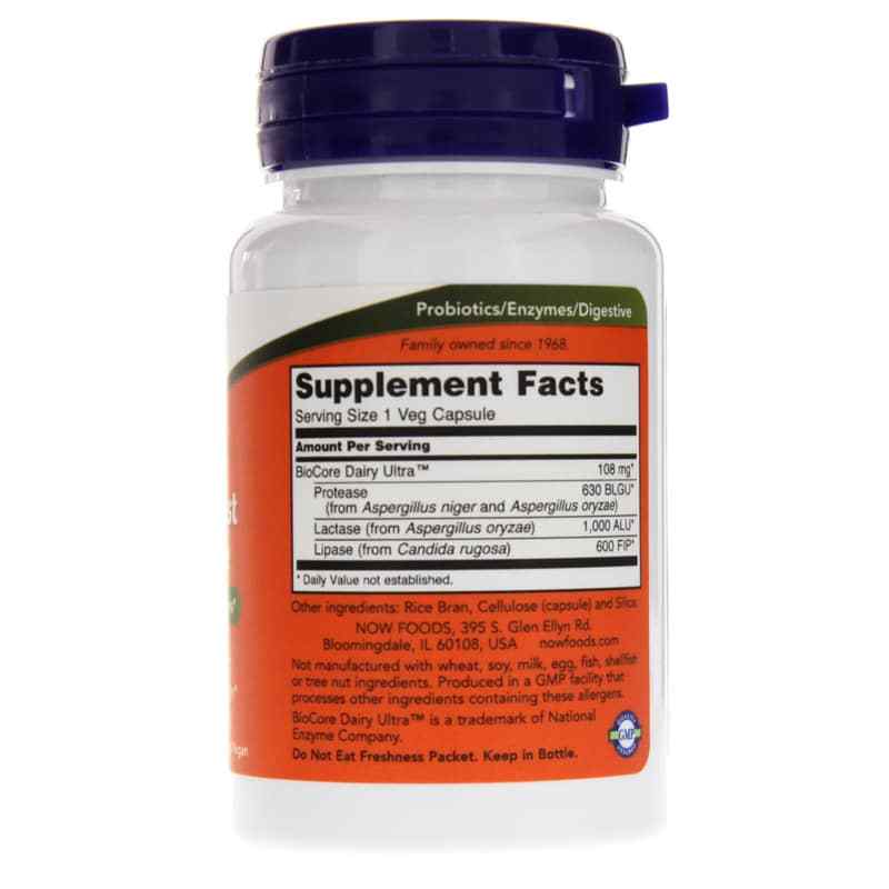 Dairy Digest Complete, by NOW Foods, image #2