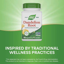 Dandelion Root, 100 Veg Capsules, by Natures Way, image #4