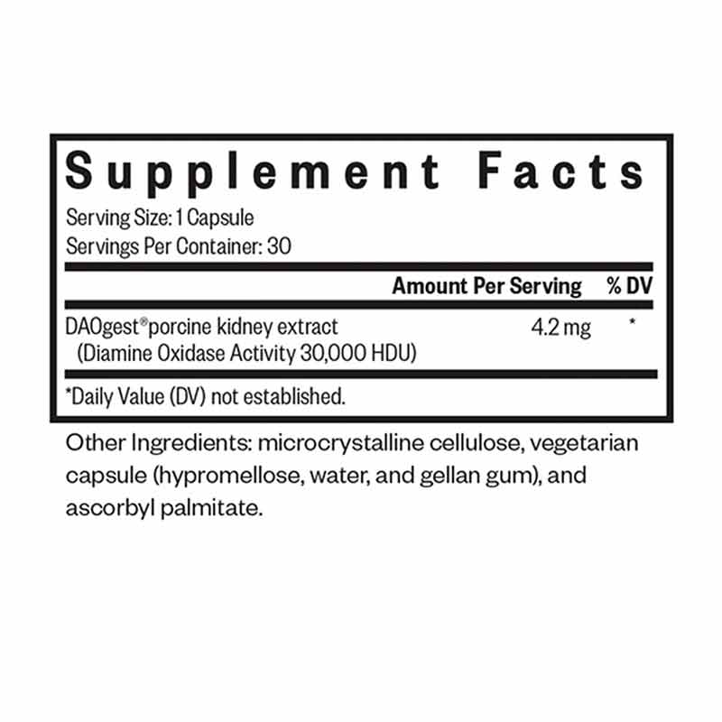 DAO Enzyme, 30 Veg Capsules, by Seeking Health, image #2