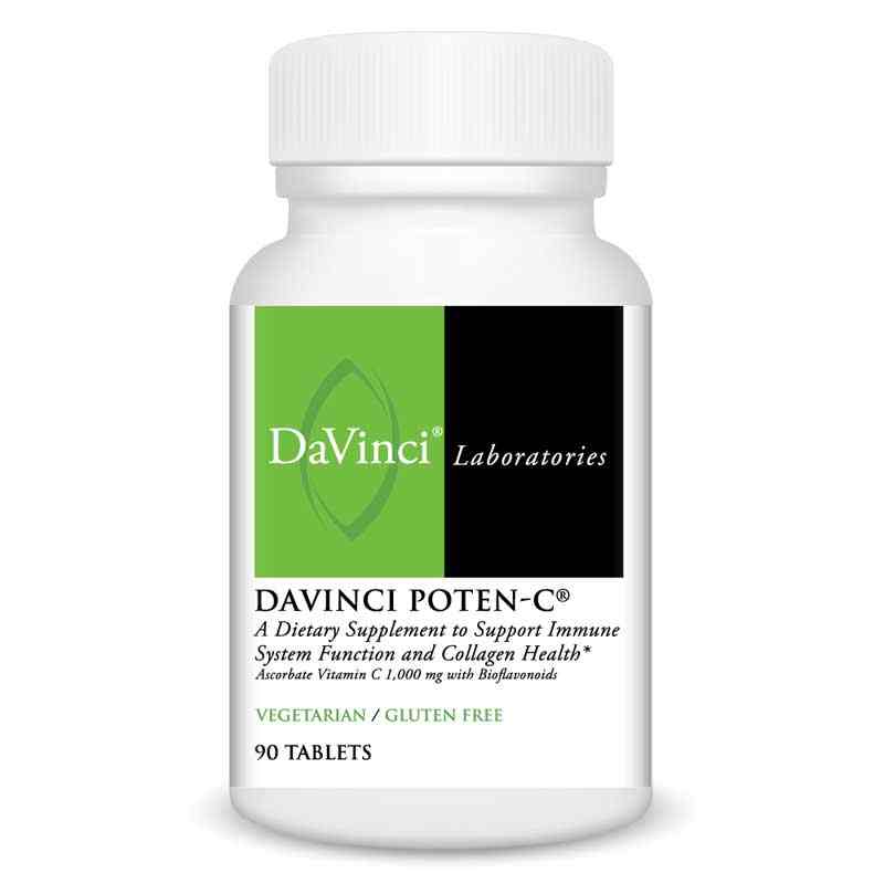 DaVinci Poten-C, 90 Veg Tablets, by DaVinci Labs