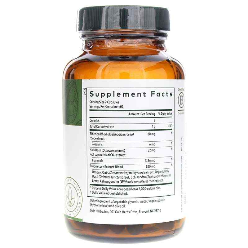 Daytime HPA, 120 Liquid Phyto Caps, by Gaia Professional Solutions, image #2