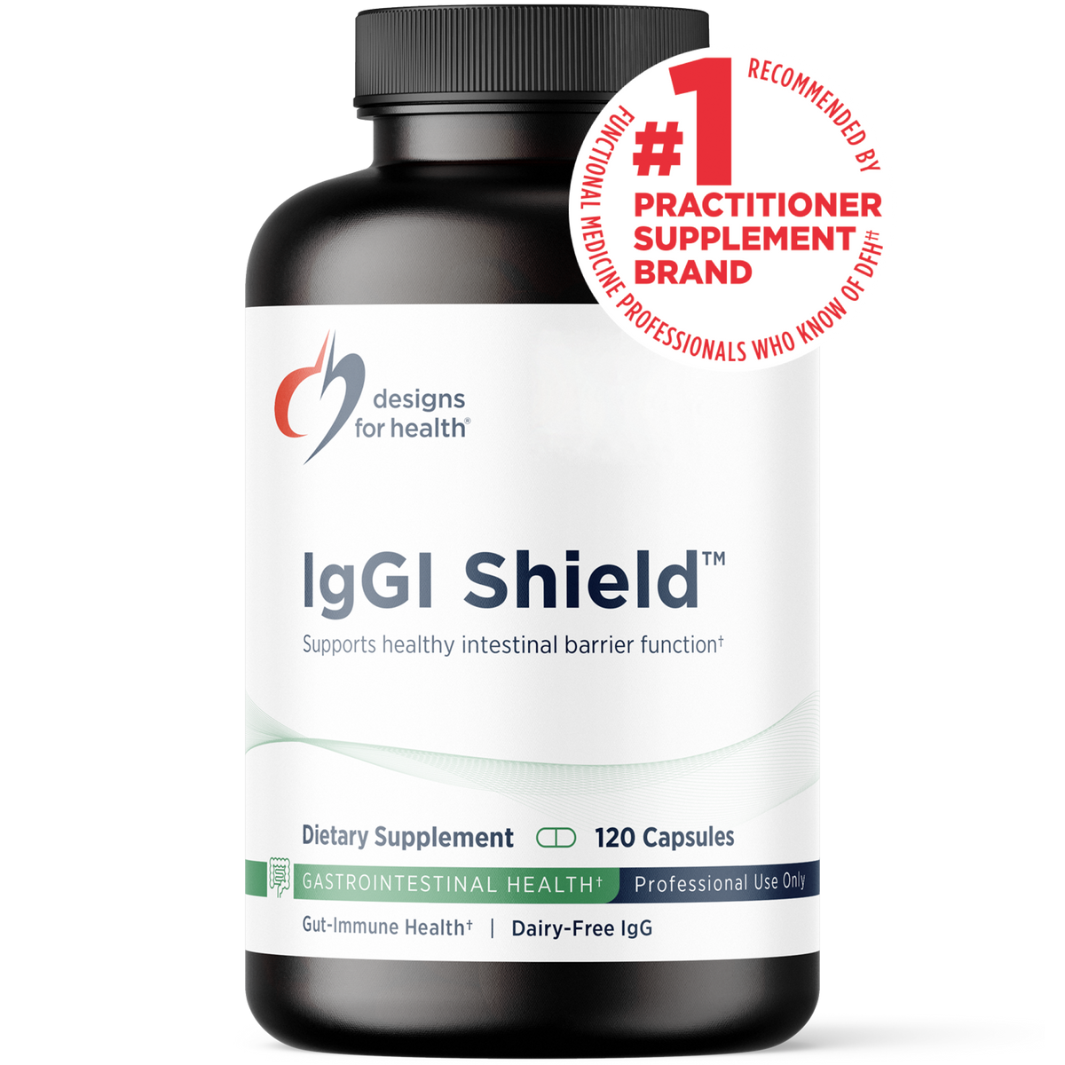 IgGI Shield, 120 Capsules, by Designs For Health