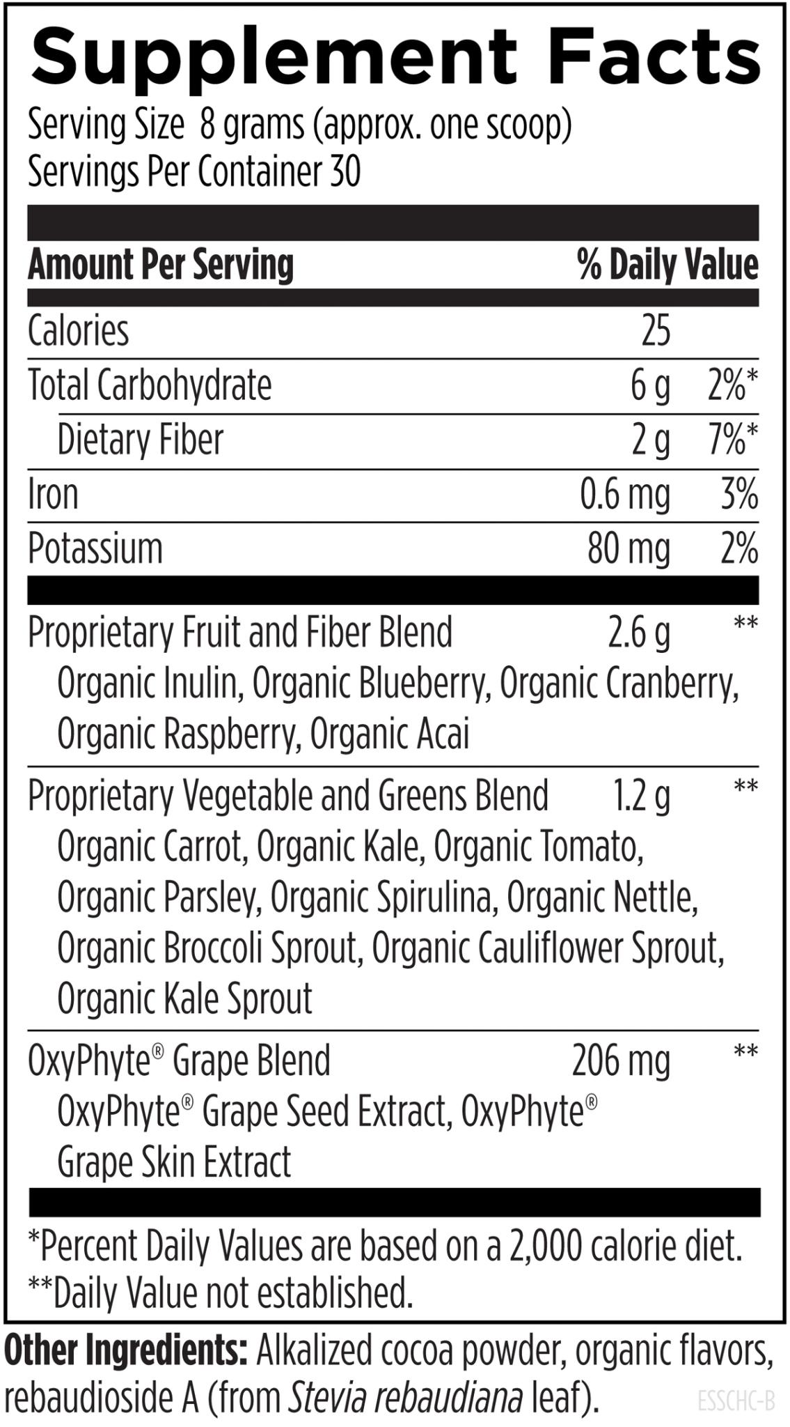 EssentiaGreens and Reds, by Designs For Health