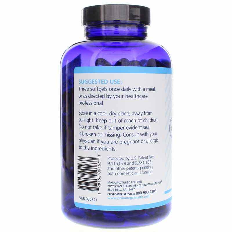 De3 - Dry Eye Omega Benefits, 270 Softgels, by PRN Therapeutics, image #3