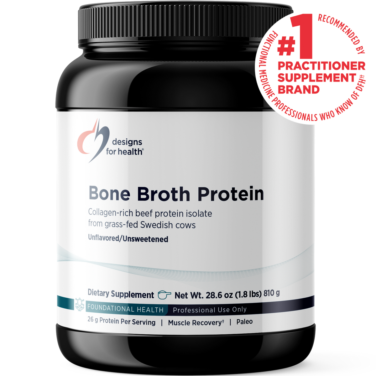 Bone Broth Protein, by Designs For Health