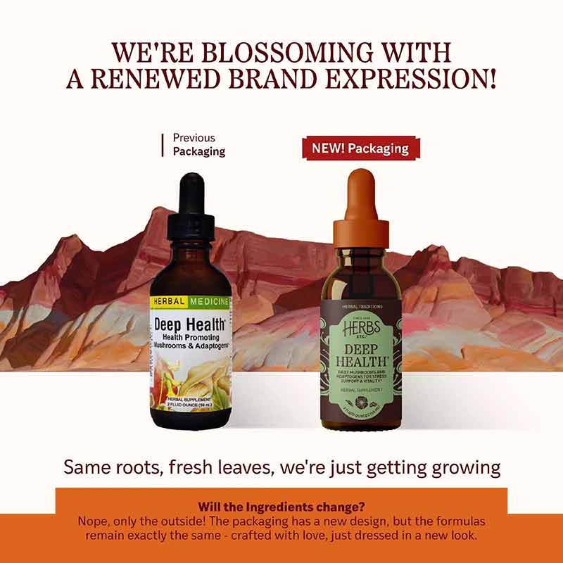 Deep Health Liquid, 2 Oz, by Herbs, Etc, image #3