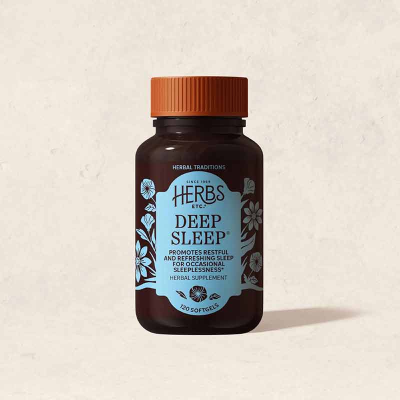Deepsleep Natural Deep Sleep Softgels, Herbs Etc – Natural Healthy Concepts