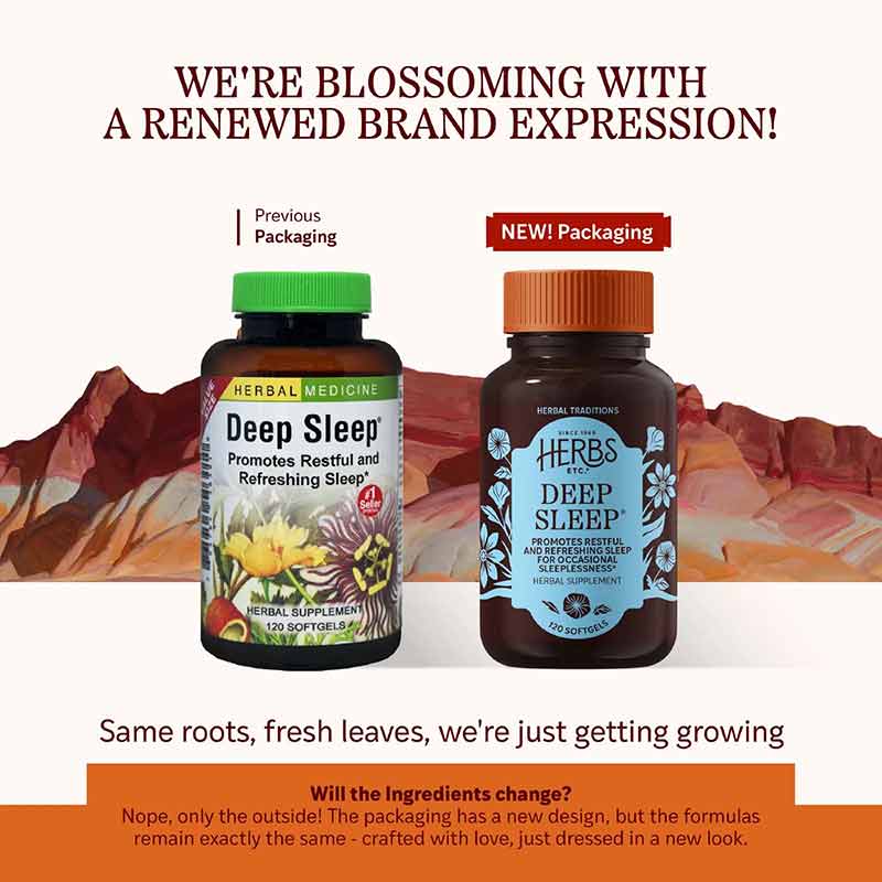 Deep Sleep Softgels, 120 Softgels, by Herbs, Etc, image #3