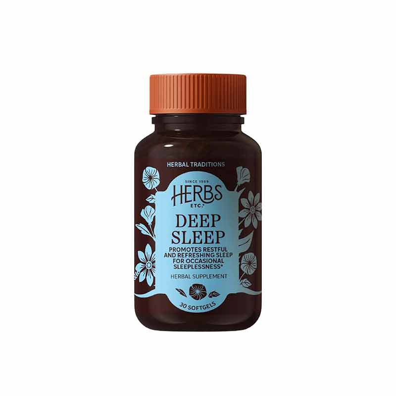 Deepsleep Natural Deep Sleep Softgels, Herbs Etc – Natural Healthy Concepts