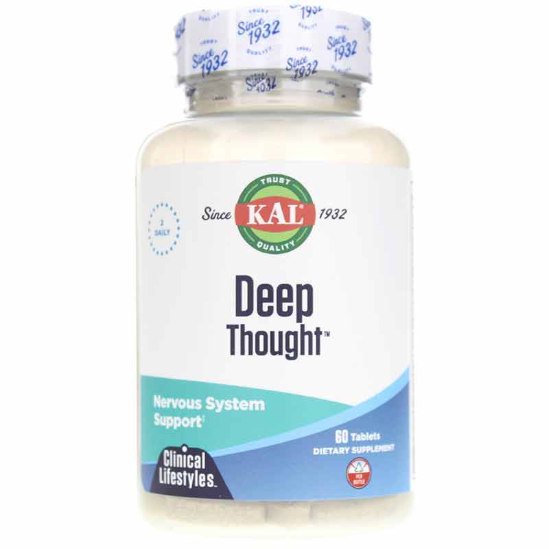 Deep Thought Mental Clarity, 60 Tablets, by Kal