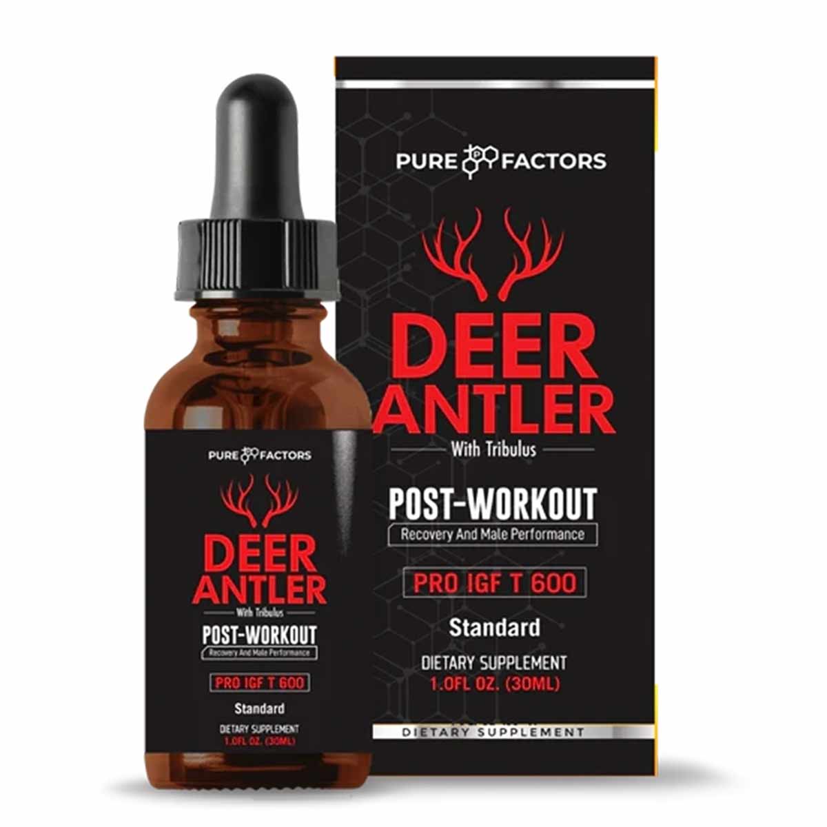 Deer Antler with Tribulus Pro IGF T 600, Pure Solutions – Natural Healthy Concepts