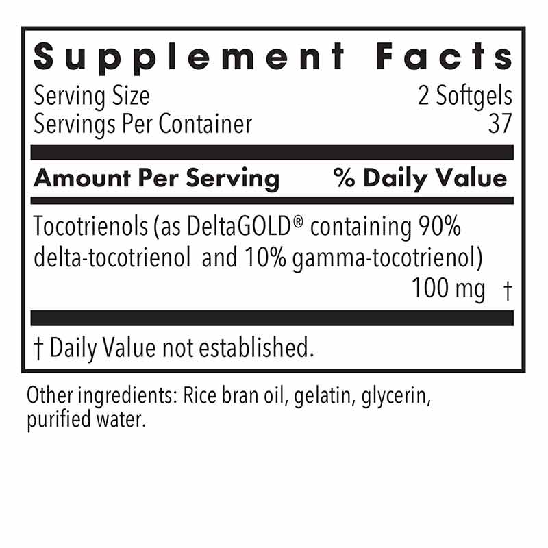 Delta-Fraction Tocotrienols 50 Mg, by Allergy Research Group, image #3