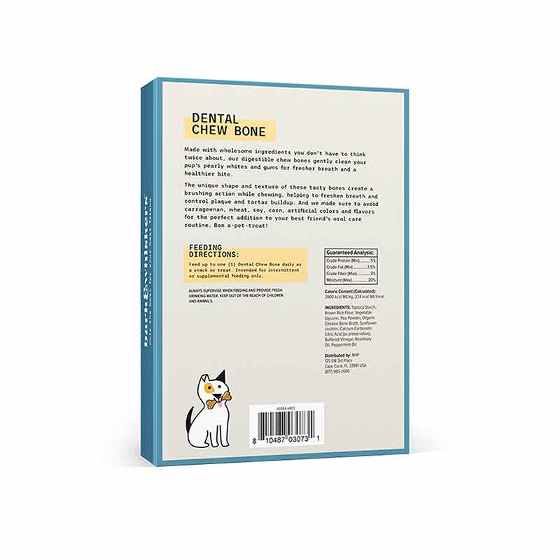 Dental Chew Bones, Large, by Bark & Whiskers, image #2