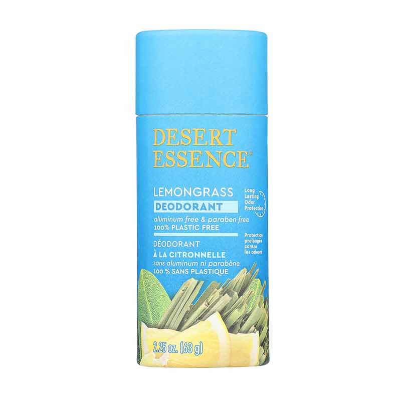 Deodorant, Lemongrass, by Desert Essence