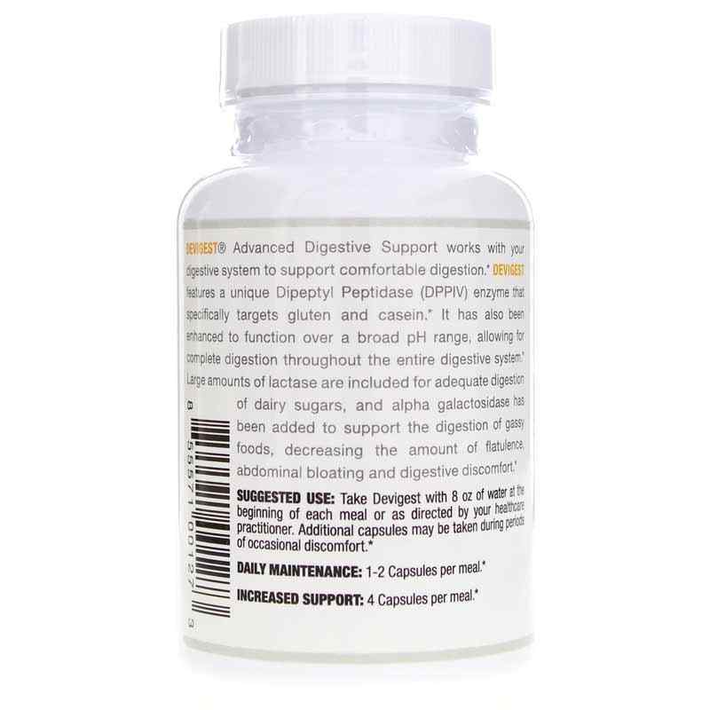 Devigest Advanced Digestive Support, 90 Capsules, by Arthur Andrew Medical, image #3
