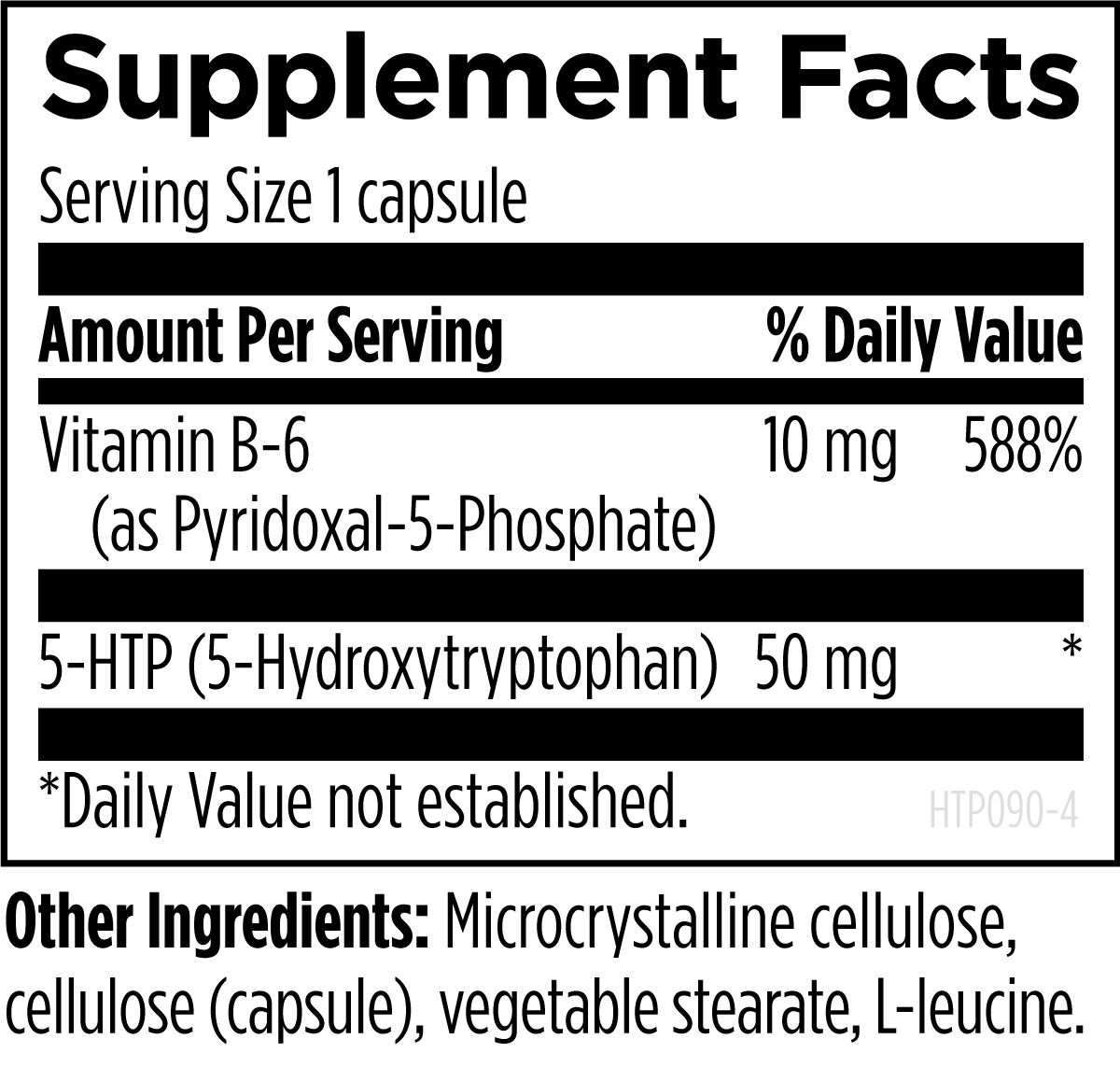 5-HTP Synergy, 90 Veg Capsules, by Designs For Health