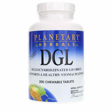 DGL Deglycyrrhizinated Licorice 380 Mg, 200 Chewable Tablets, by Planetary Herbals