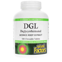 DGL Deglycyrrhizinated Licorice Root Extract Chewable, by Natural Factors