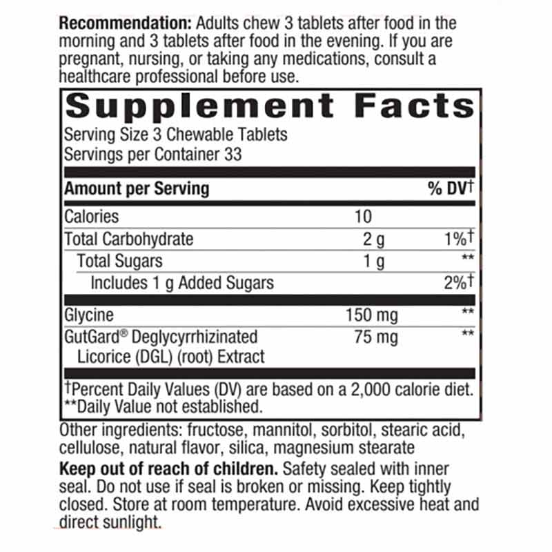 DGL Licorice Flavor, Natures Way Natural Healthy Concepts DGL Licorice Flavor, Natures Way Natural Healthy Concepts