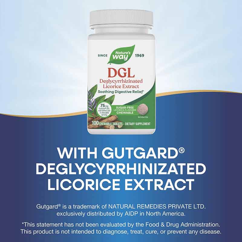 DGL Sugar Free, by Natures Way, image #4