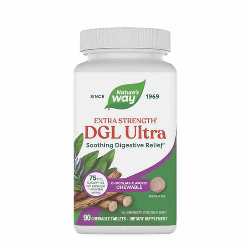 DGL Ultra Chocolate Flavor, by Natures Way