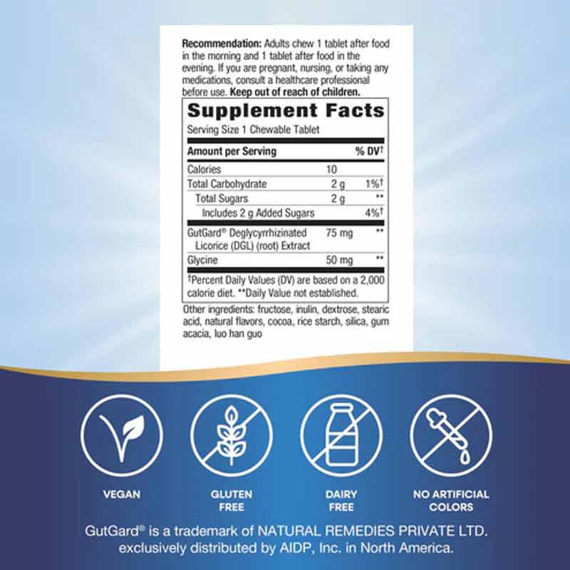 DGL Ultra Chocolate Flavor, by Natures Way, image #3