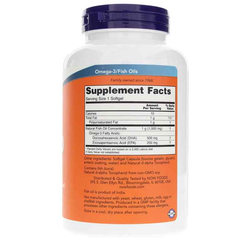 DHA-500 Double Strength, 180 Softgels, by NOW Foods, image #2