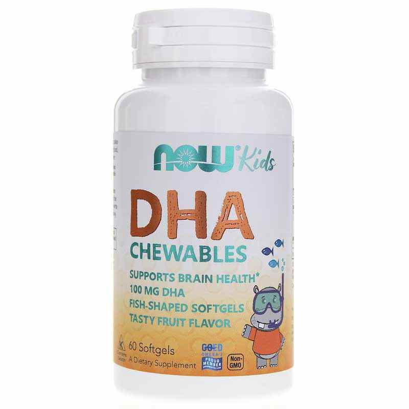 DHA Chewables for Kids, by NOW Foods