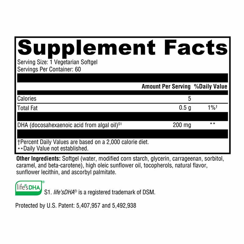 DHA from Algae, by Xymogen, image #2