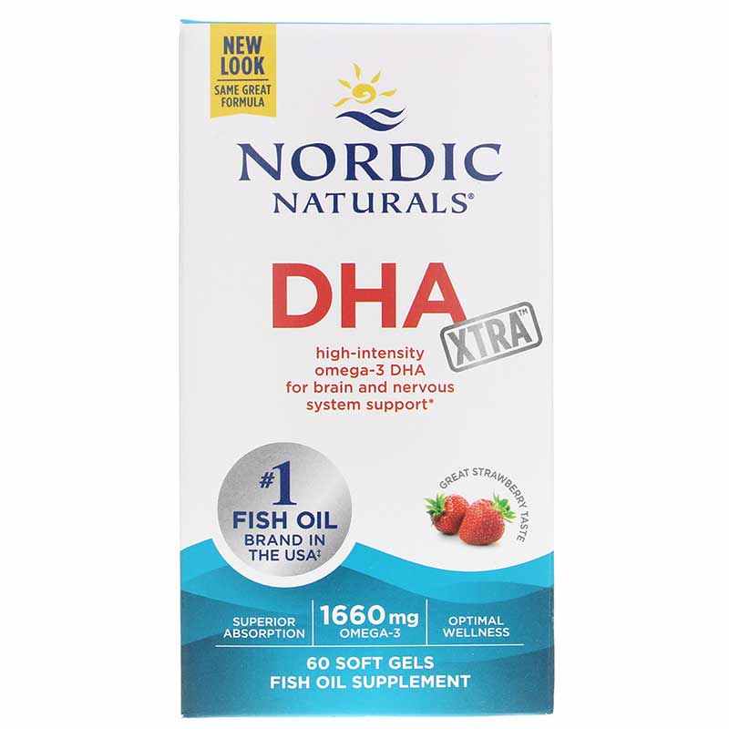 DHA Xtra Strawberry, by Nordic Naturals
