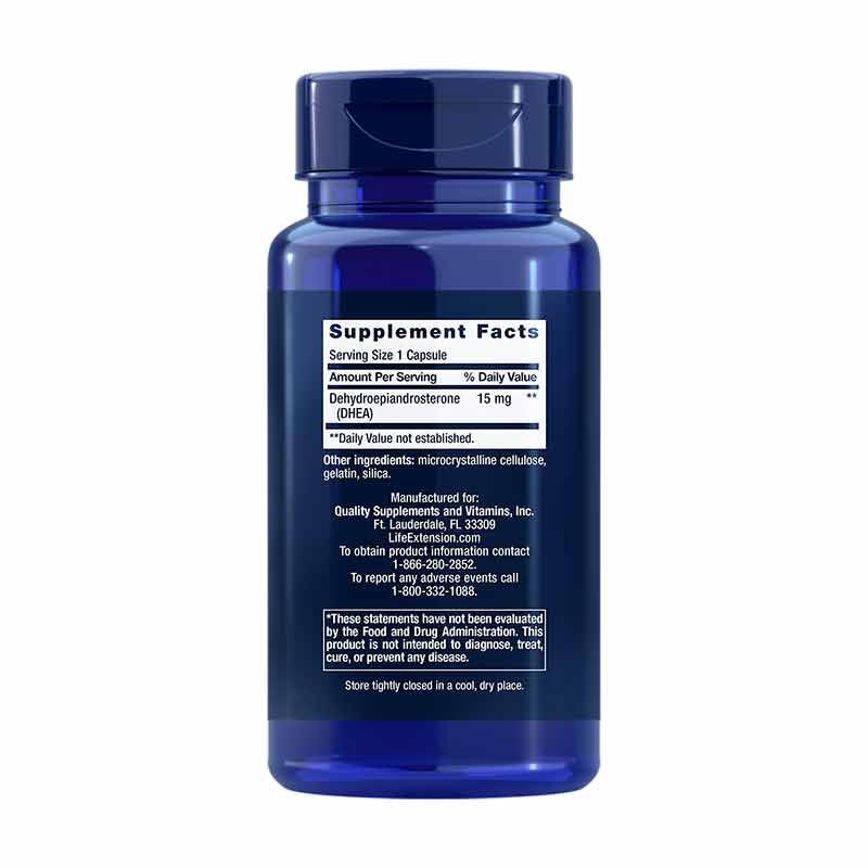 DHEA 15 Mg, by Life Extension, image #2
