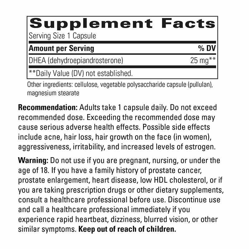 DHEA 25 Mg, by Integrative Therapeutics, image #4