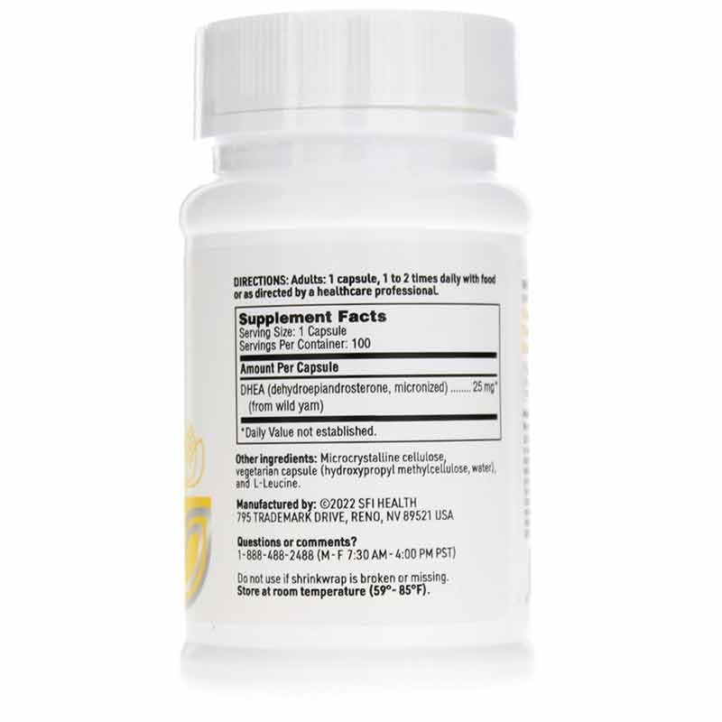 DHEA 25 Mg, by SFI Health, image #2