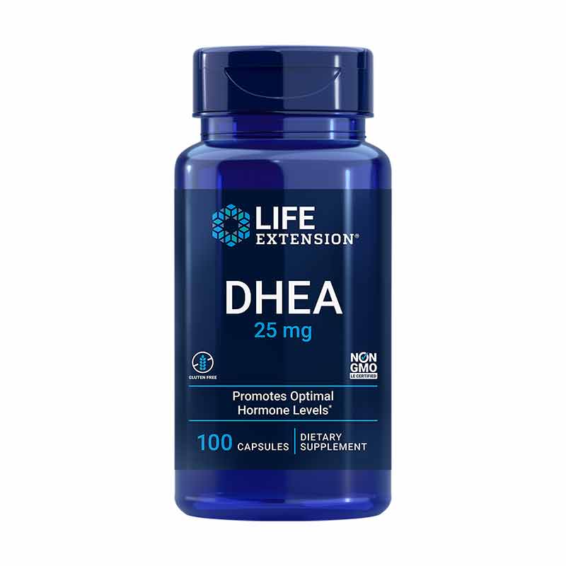 DHEA 25 Mg Capsules, by Life Extension