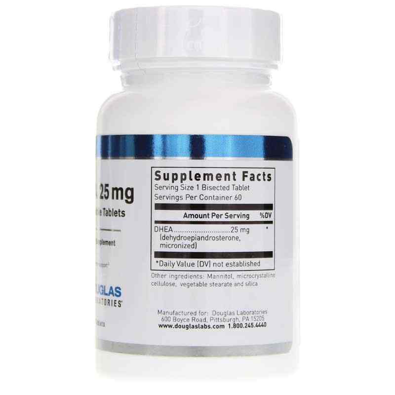DHEA 25 Mg Dissolvable Tablets, 60 Tablets, by Douglas Laboratories, image #2