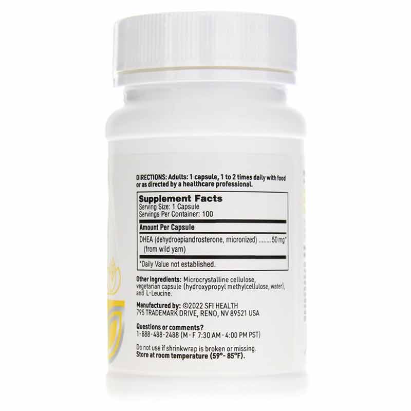 DHEA 50 Mg, by SFI Health, image #2