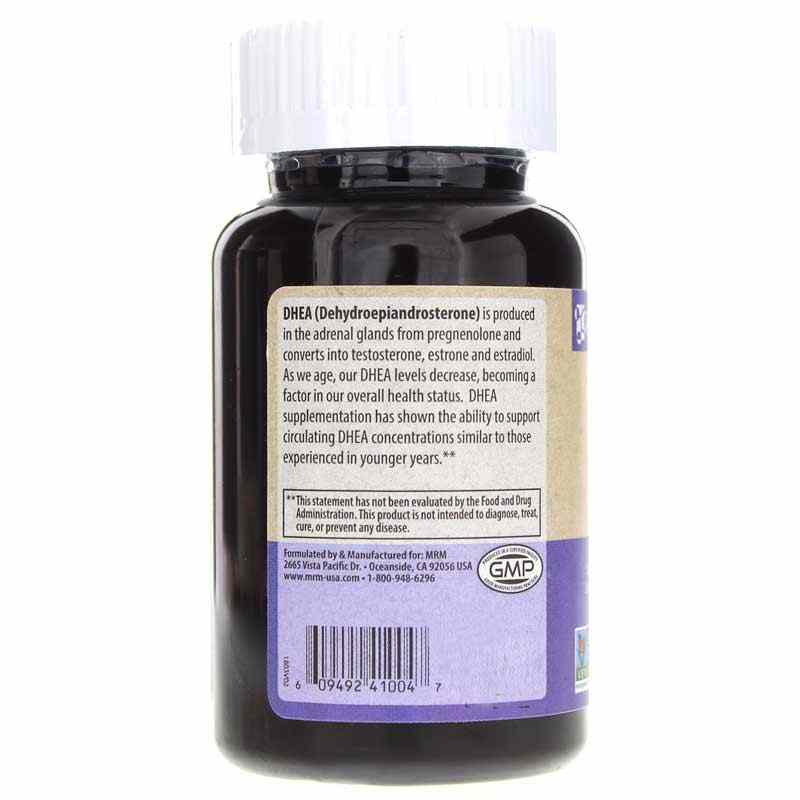 DHEA 50 Mg, 60 Vegan Capsules, by MRM, image #3