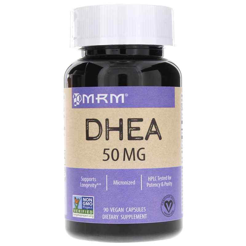DHEA 50 Mg, 90 Vegan Capsules, by MRM