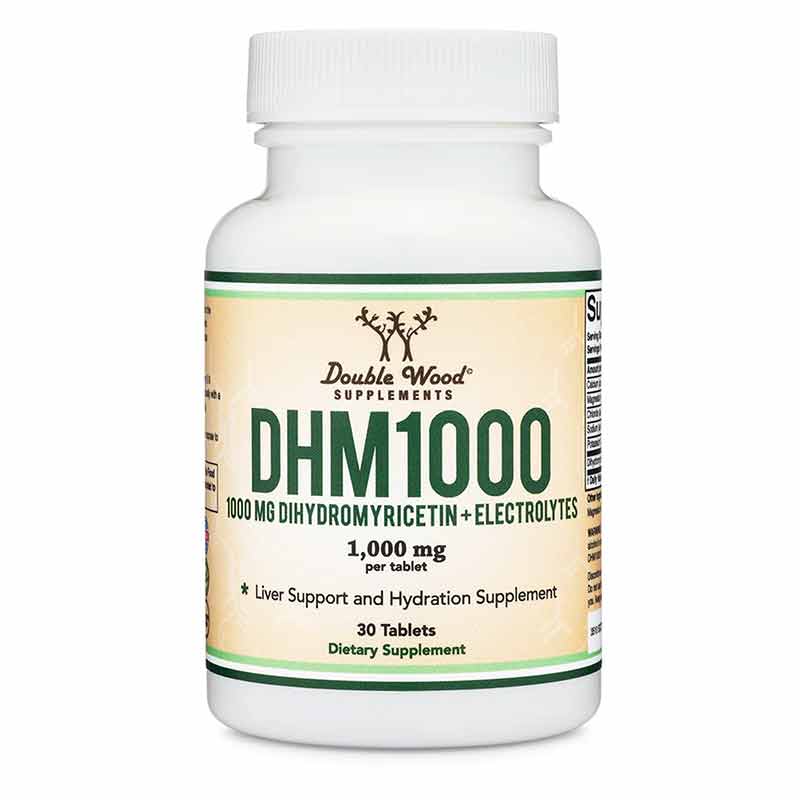 DHM1000, 30 Tablets, by Double Wood Supplements