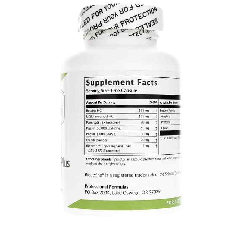 Digestive Plus Di-Gest Plus Digestive Aid Capsules, Professional Complementary Health ...