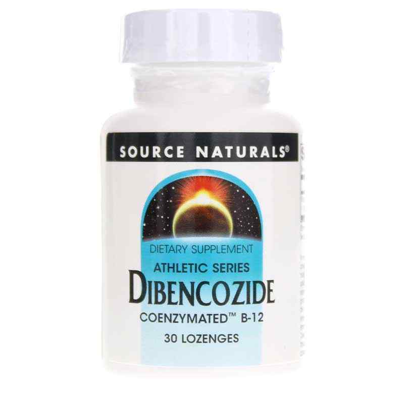 Dibencozide Coenzymated B-12, 30 Lozenges, by Source Naturals